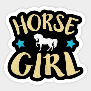 Horse Girl Novelty Equestrian Horse Lover Gift Sticker